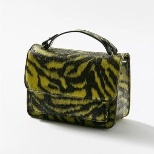 Urban Outfitters Green and Black Mini Bag
